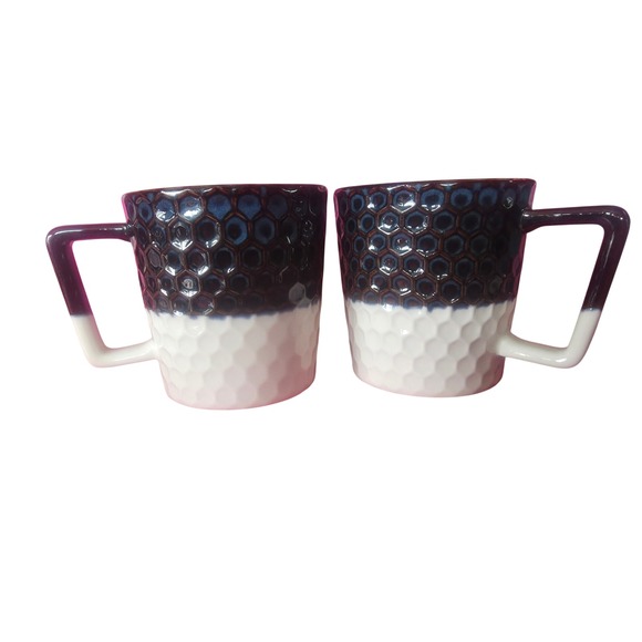 Starbucks 2017 collectors siren  scales Textured Coffee Mug Set of 2 12oz - Picture 8 of 9